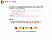 Tablet Screenshot of meicentral.net